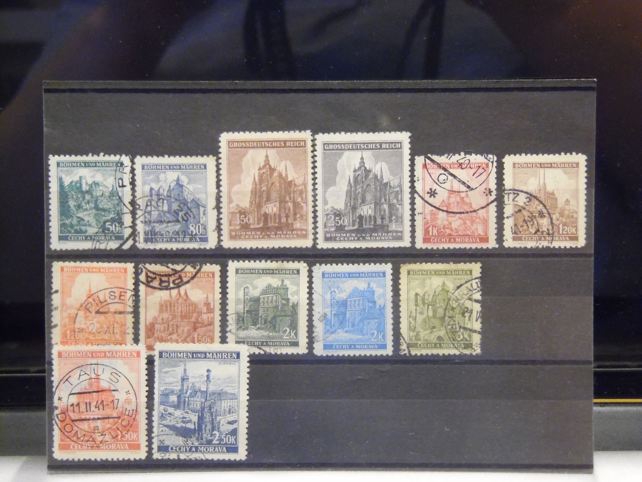 Postzegels Kavel 47 - Deutsches Reich protectoraat 1933/1945 Bohmen Marien