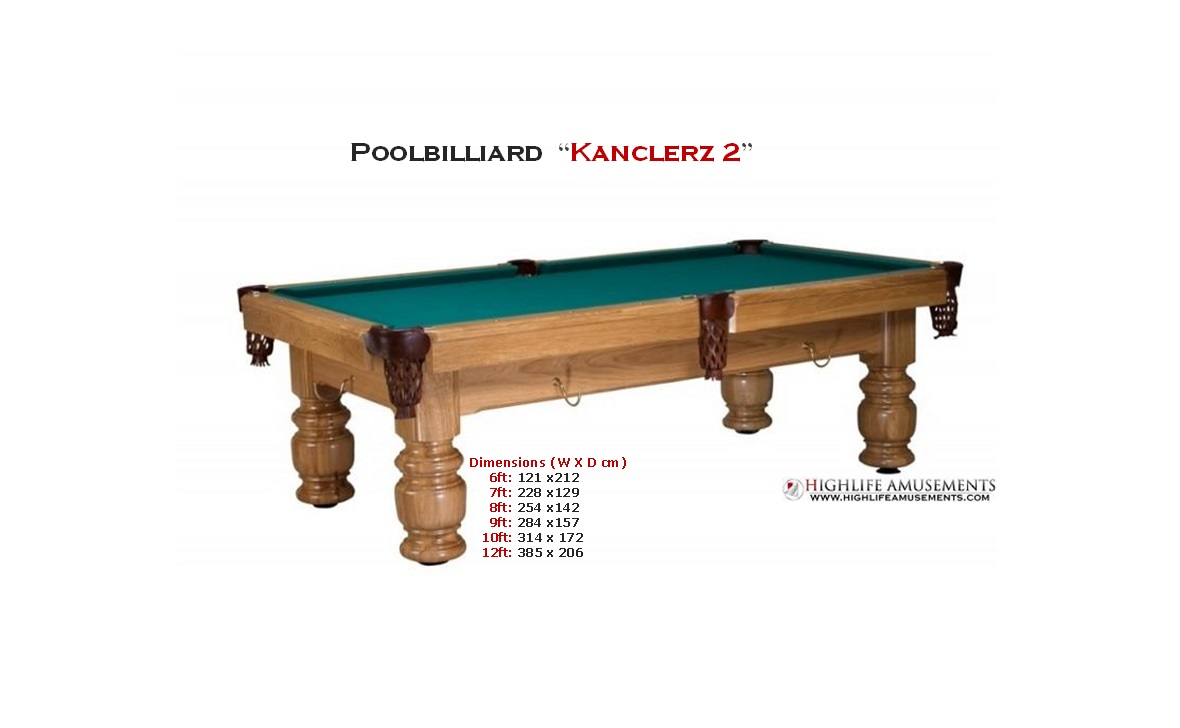 Poolbilliard "Kanclerz 2"