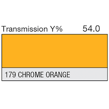 Lee 179 Chrome Orange