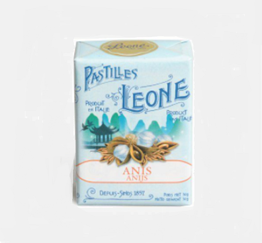 Snoeppastilles - Leone pastiglie - anijs / in diverse smaken zie tekst