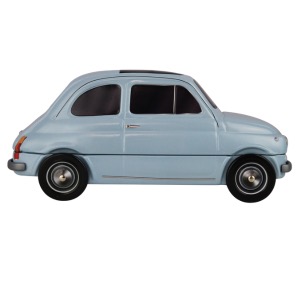 Unieke Fiat 500 koektrommel