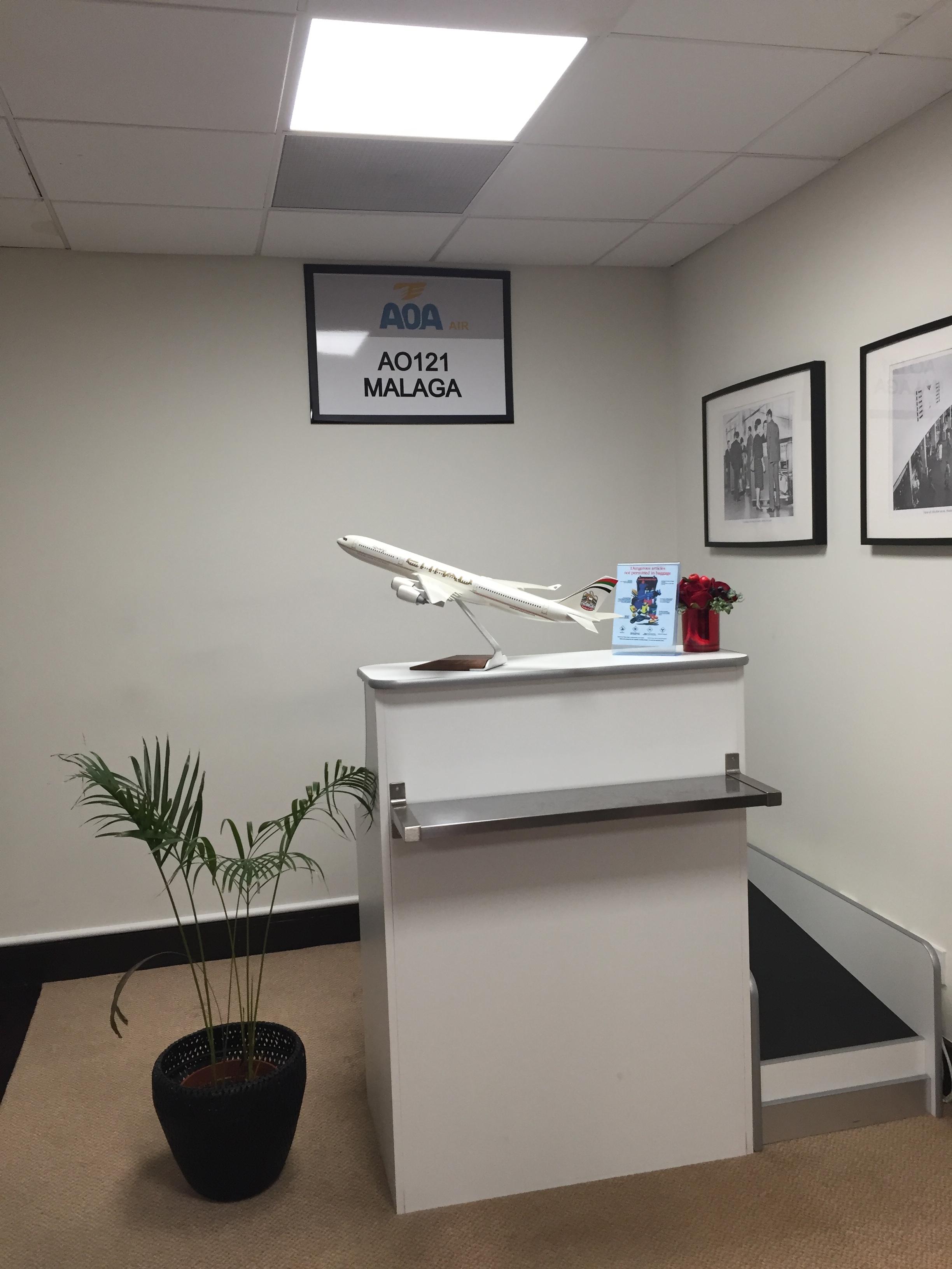 Academy of Aviation Check In Desk SimJPG
