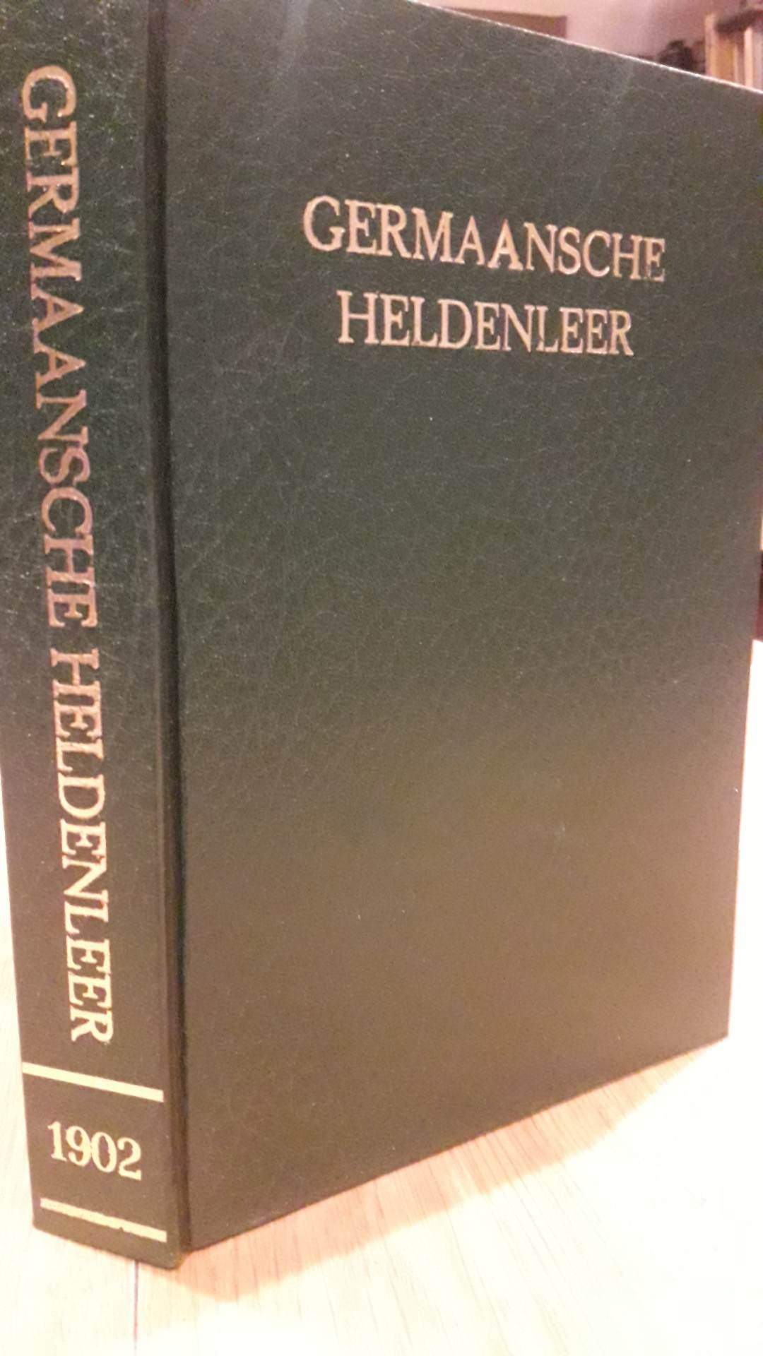 Germaansche Heldenleer - M. Brants 1902 - 304 blz / ZEER ZELDZAAM !!