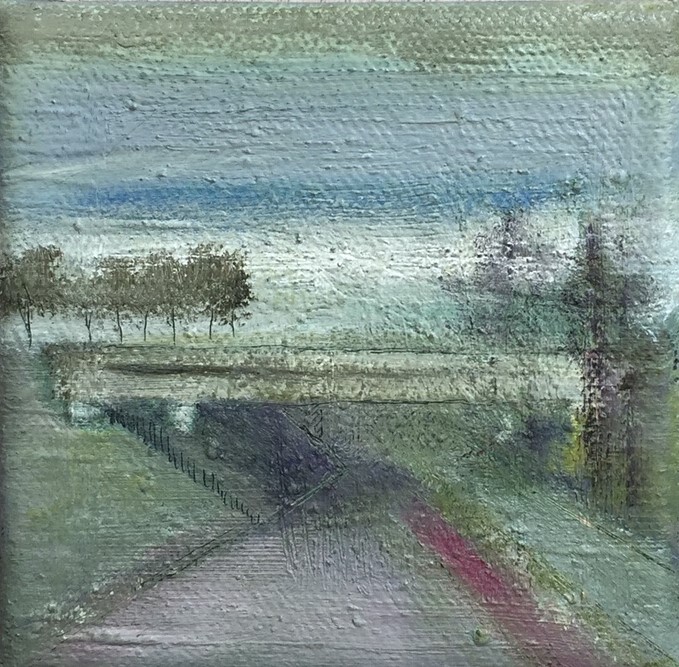 oil paint on canvas, 10 x 10 cm, 2020