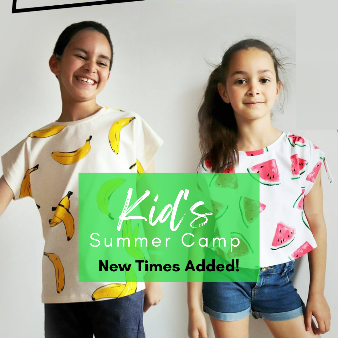 Kid's Sewing Summer Camp