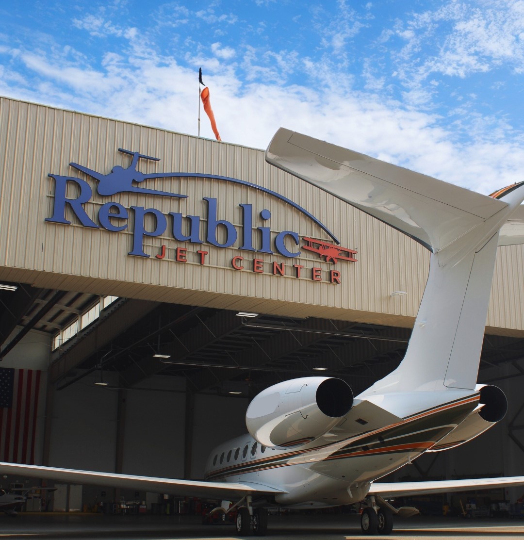 Republic Jet Center at NYC Republic Airport/KFRG expanding