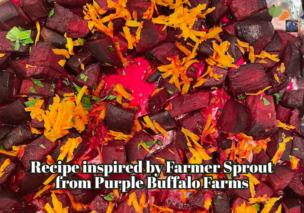 roasted beet and carrot slawpng