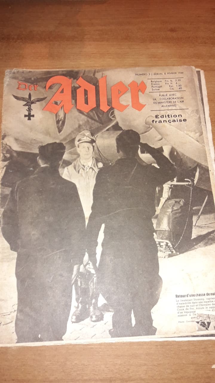 Der Adler 1944 nummer 3 / Franstalig