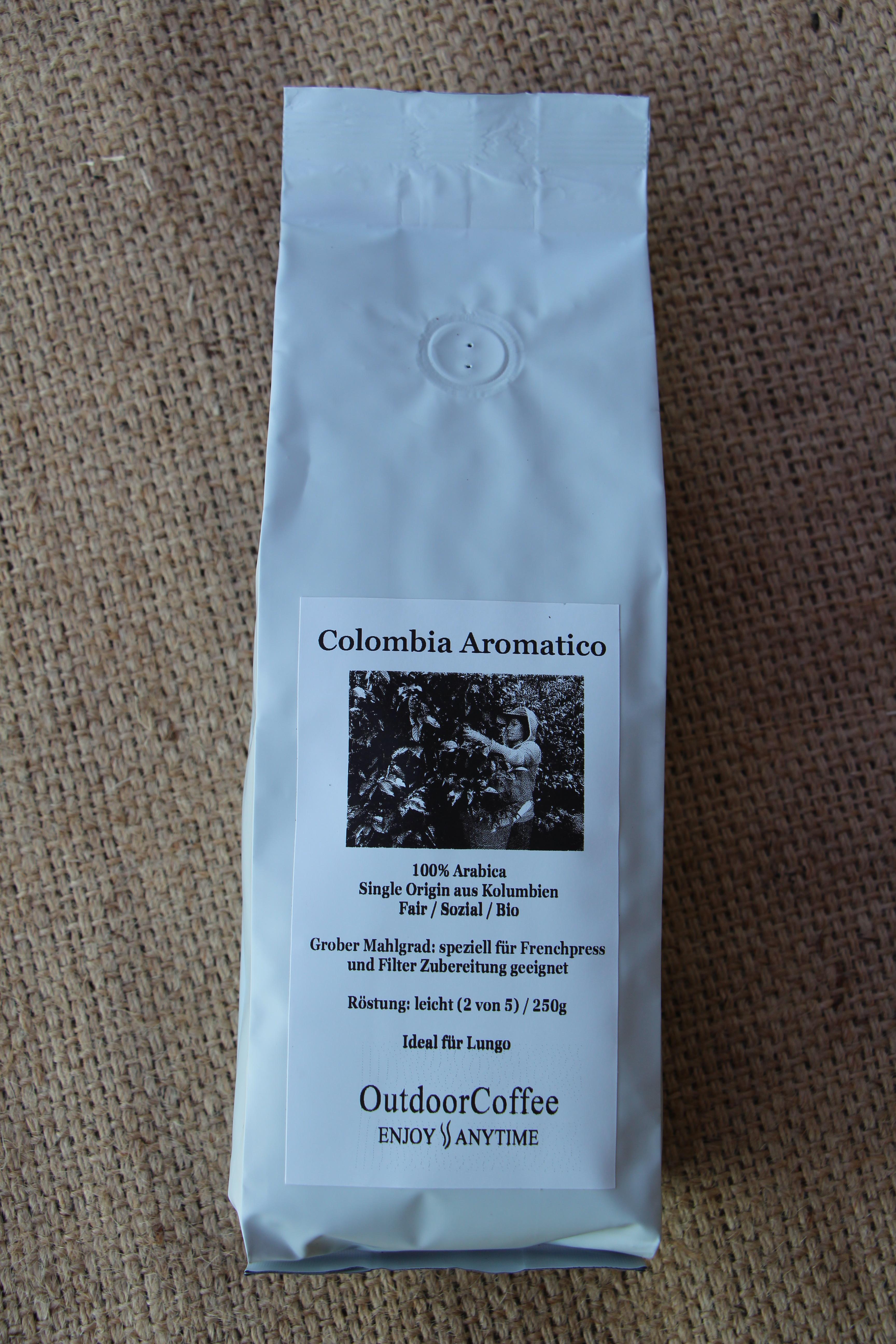 Kaffee Colombia Aromatico 250gr