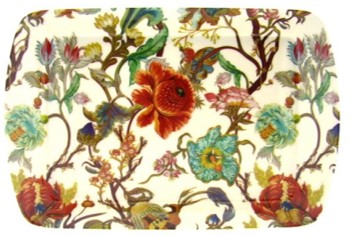 Bohemian Flower Anthina  - William Morris - Dienblad (23x15) - NIEUW
