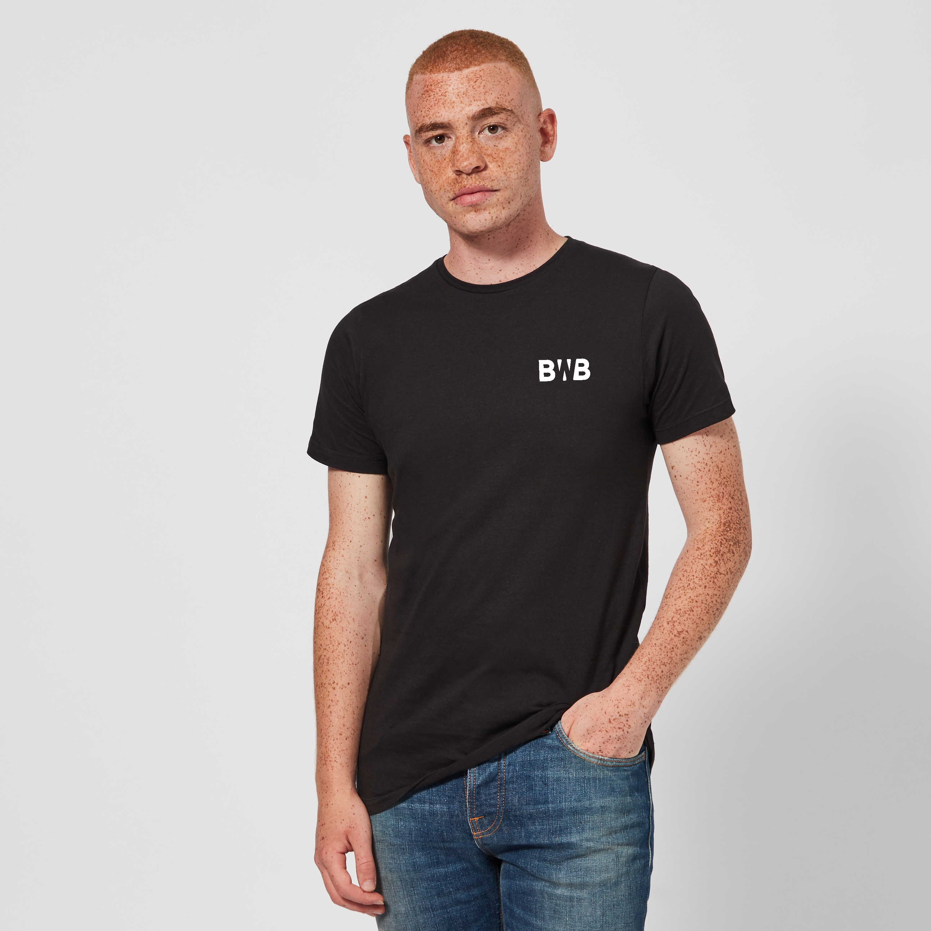 BWB Black Men's Pocket Logo T-Shirt