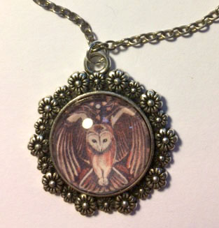 'Tawny Owl' necklace