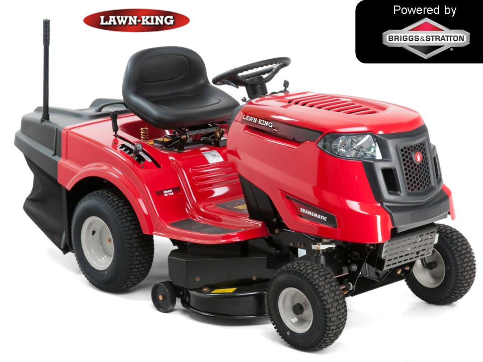 Powered by a powerful Briggs and Stratton 344cc engine the RE125 Ride on Lawnmower features the Transmatic 'Shift on the go' transmission with 6 different drive settings (6 forward and 6 reverse) which allows you to change gear easily whilst on the move, making it an extremely smooth ride. The cutting height can be easily adjusted to five positions between 30mm and 95mm.