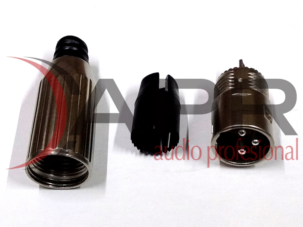 Conector XLR, modelos PLSW3P/JKSW3P
