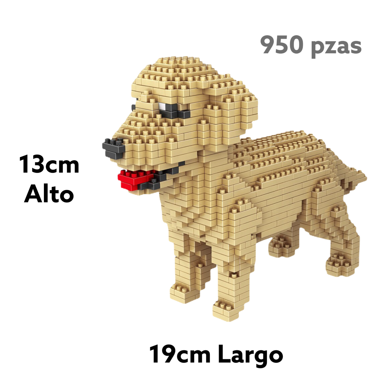 Golden Retriever Mini Lego Blocks