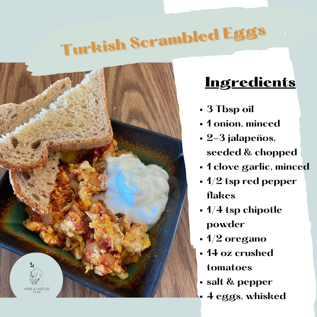 Turkish Scrambled Eggs 1png