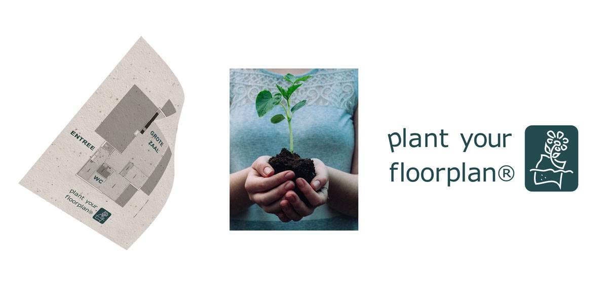 PlantYourFloorplan® een duurzame plattegrond voor evenementen