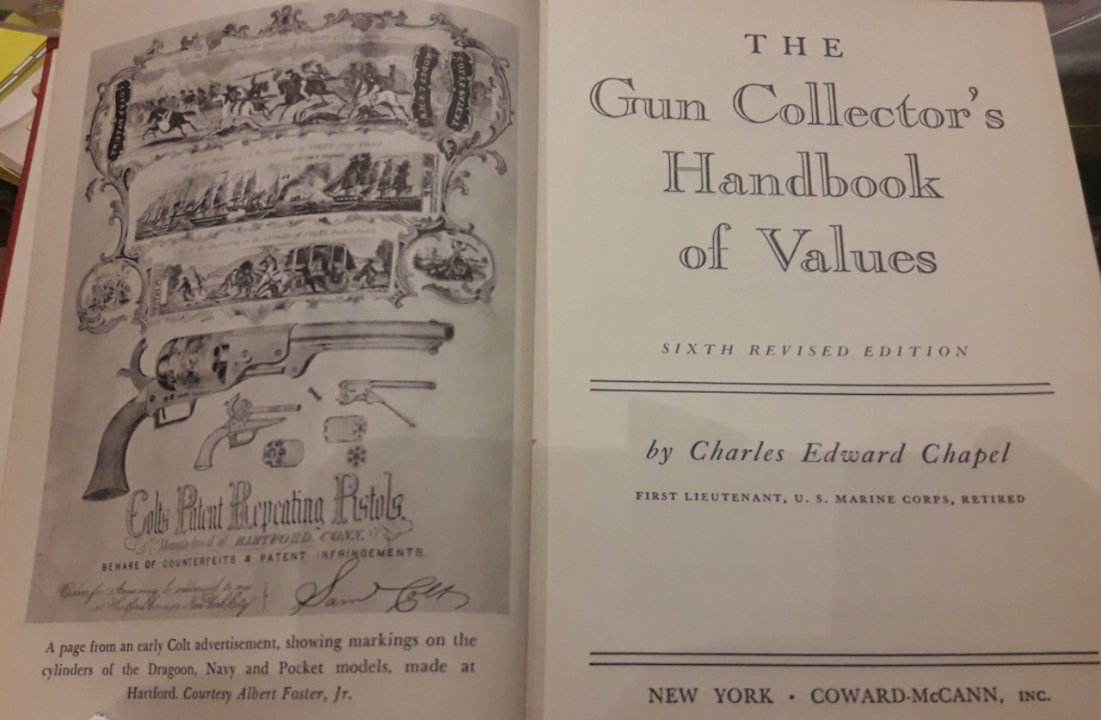 The gun collector's handbook of Values by Charles Edward Chapel / 395 blz