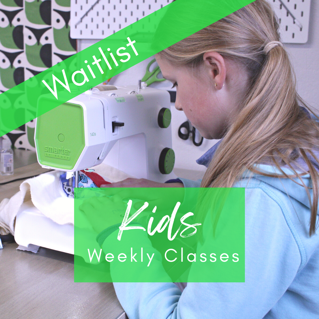 Kids Beginner Sewing Class - 6  weeks