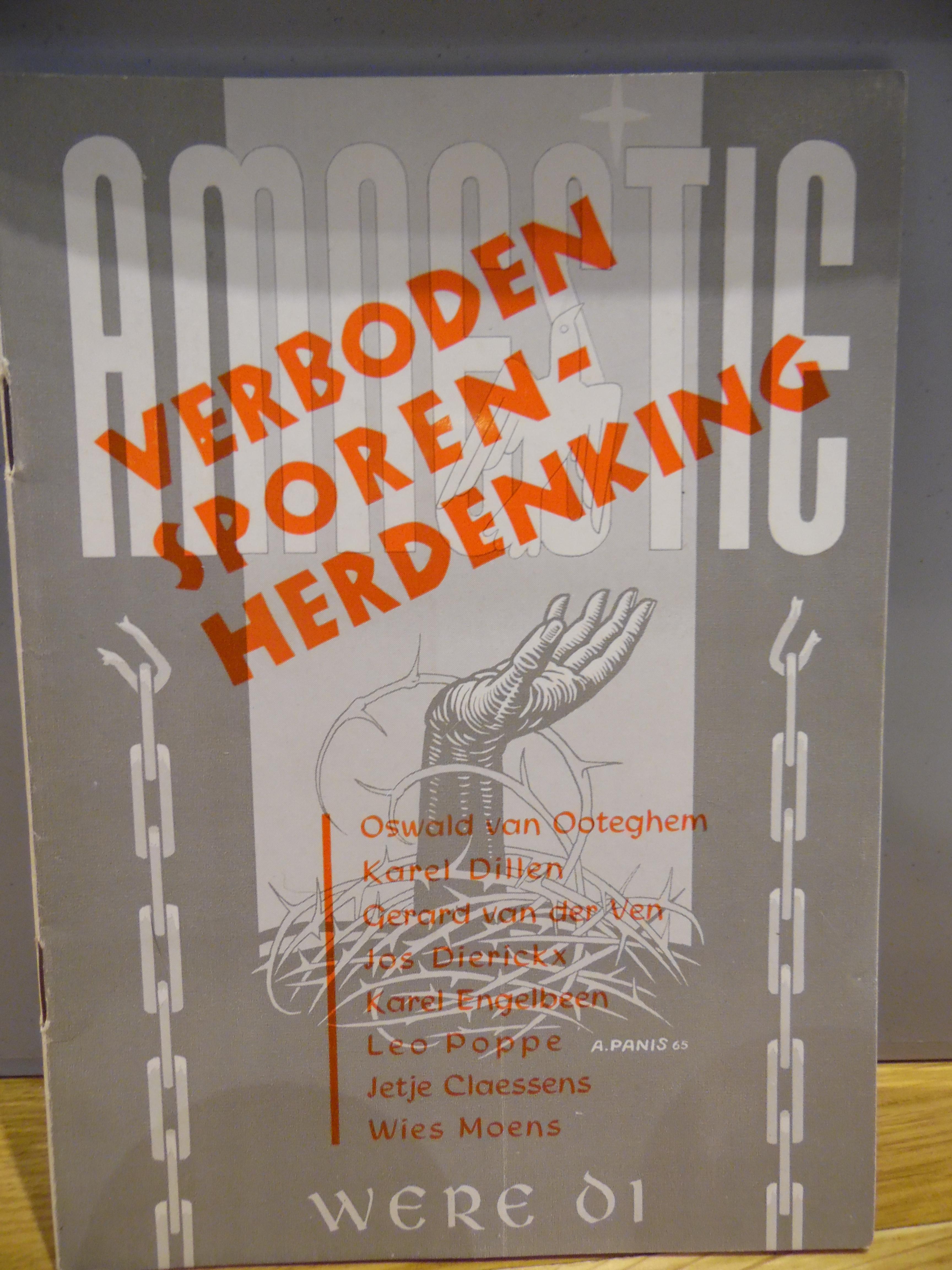 Brochure Were Di - Amnestie 1966 verboden sporenherdenking