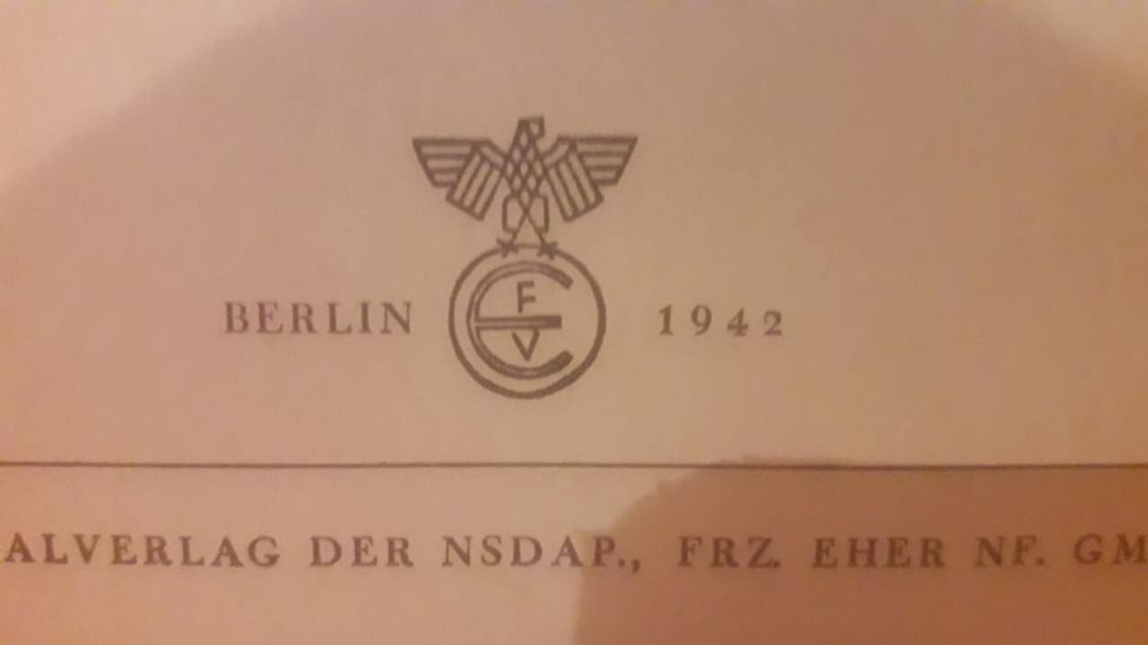 Der Gross anngriff auf Koln - uitgave NSDAP 1942 / 64 blz