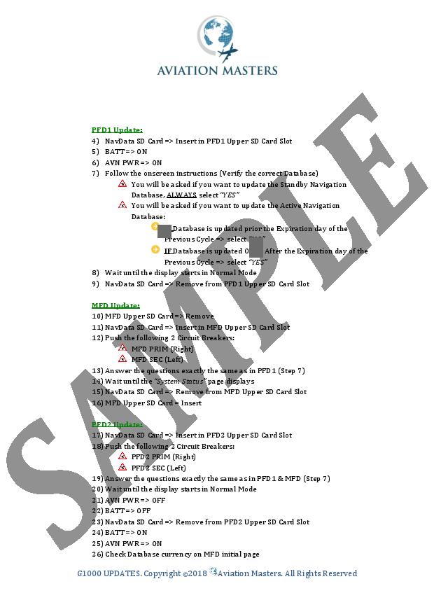 "C510 QRG" Cessna Citation Mustang Quick Reference Guide