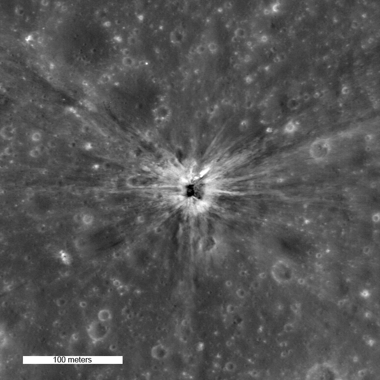 Apollo 13 Booster Crater