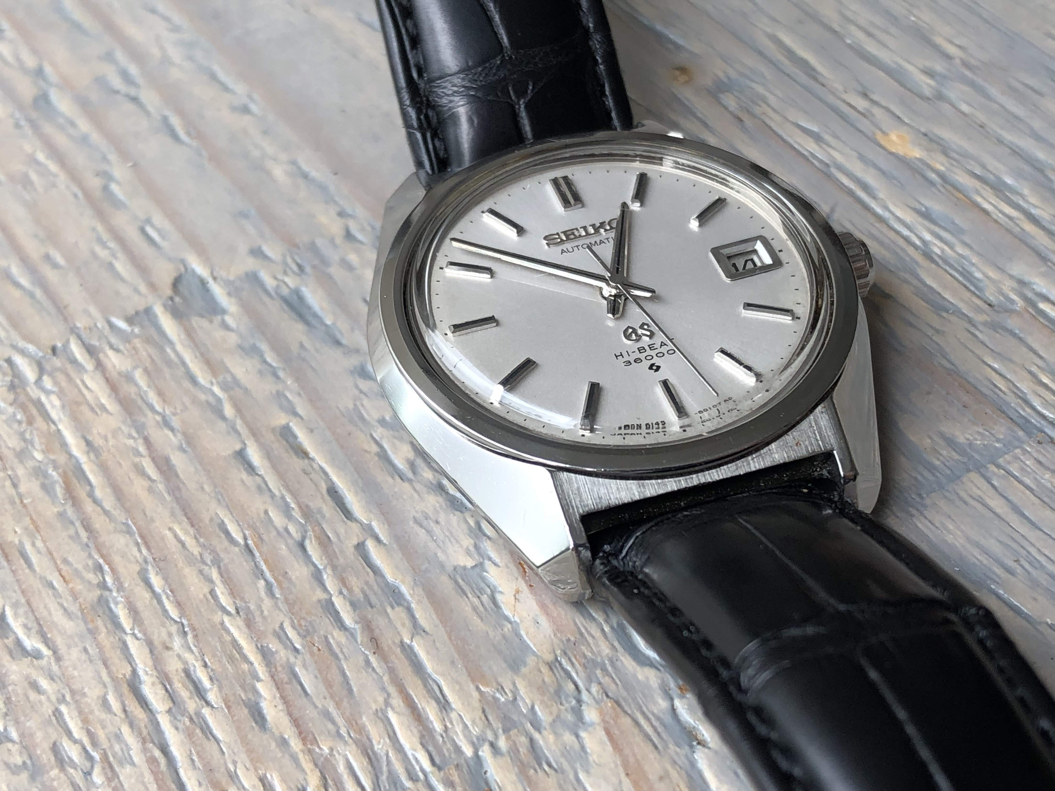 Grand Seiko 6145-8000 serviced with new mainspring (Sold)
