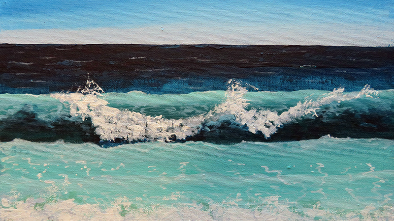 Away On A Wave by Sharon Devlin