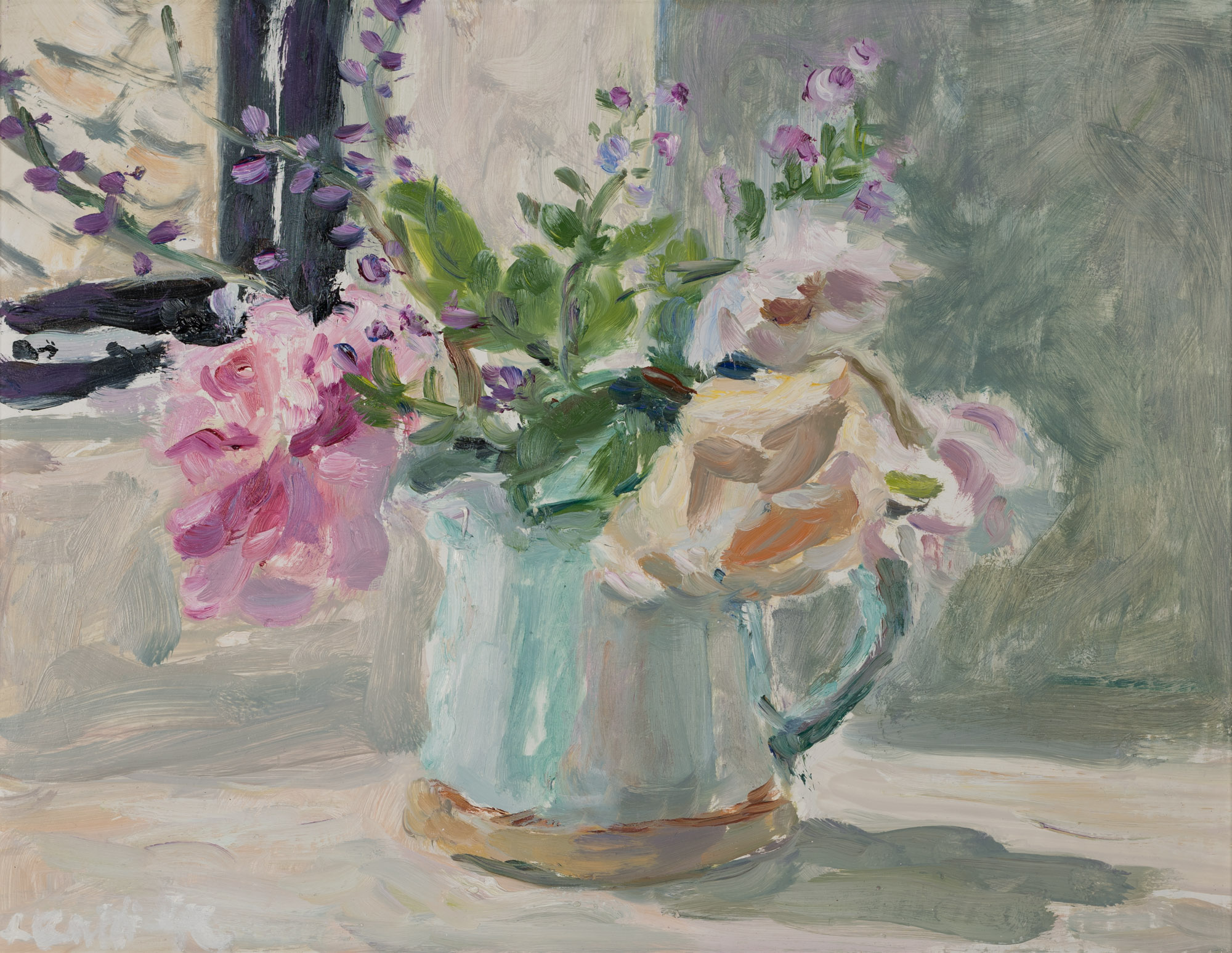 Roses on a Windowsill