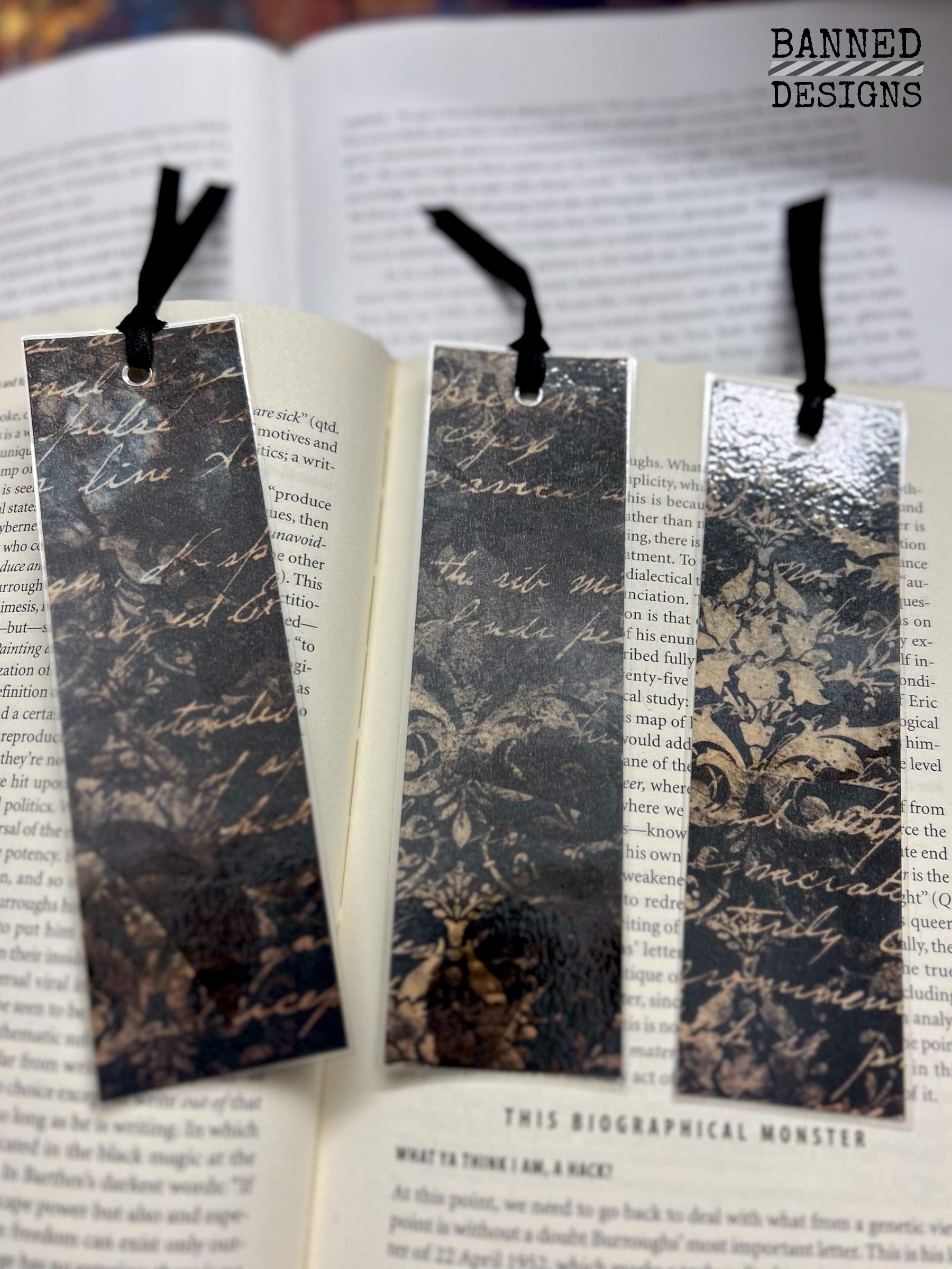 Vintage Fleur De Lis Bookmarks