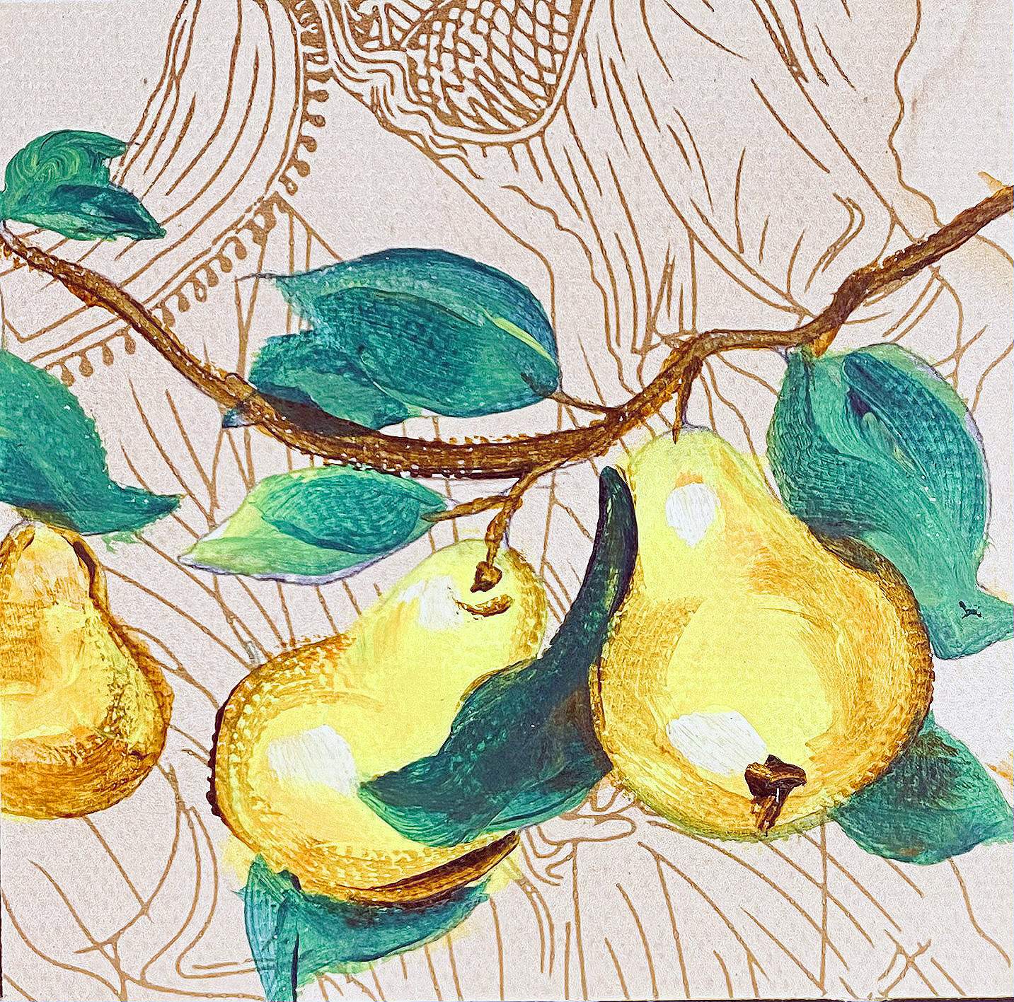 Pears with Maidens BR 001