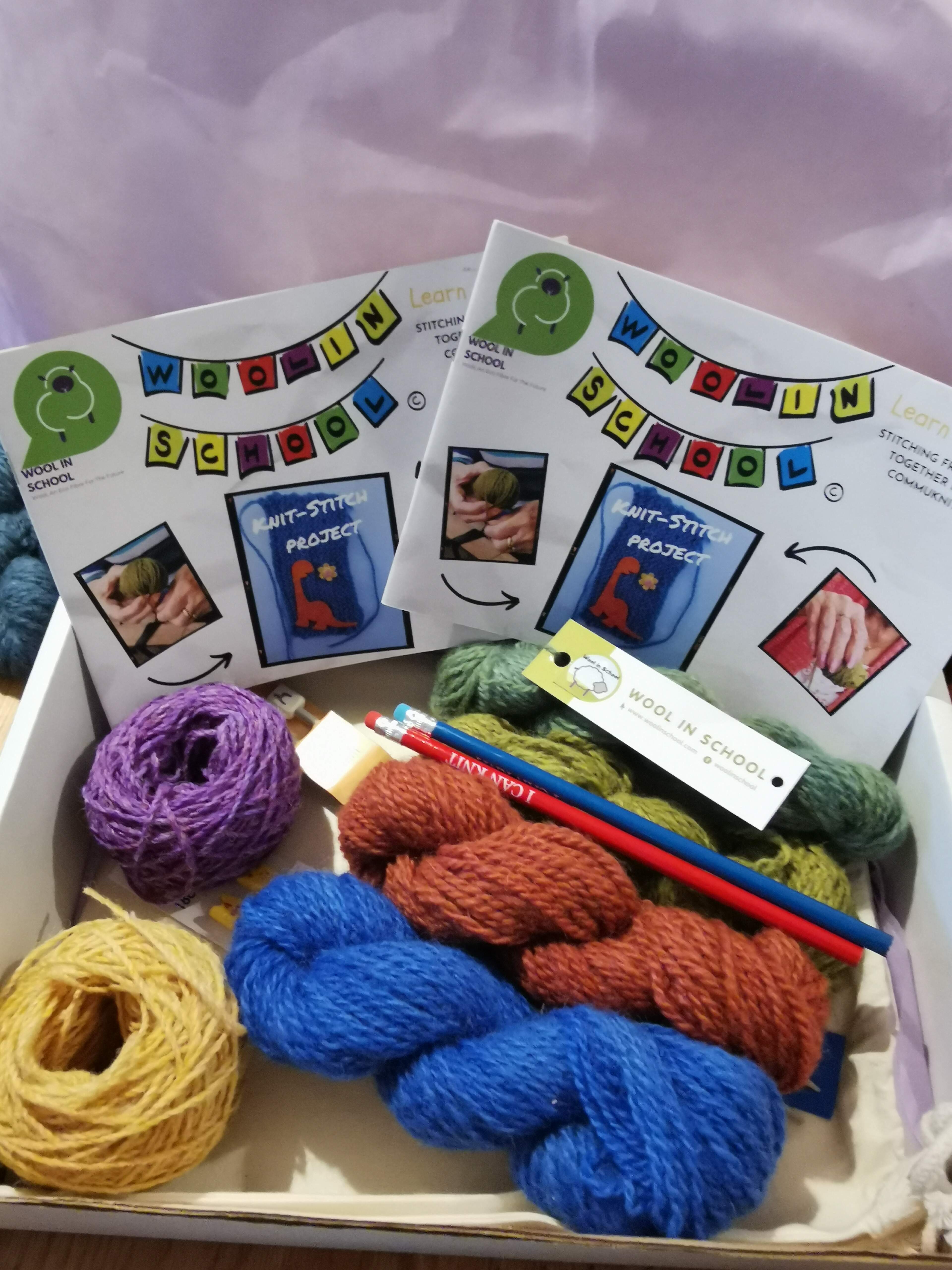 Knit-Stitch Bunting Double Kit  ( Large)
