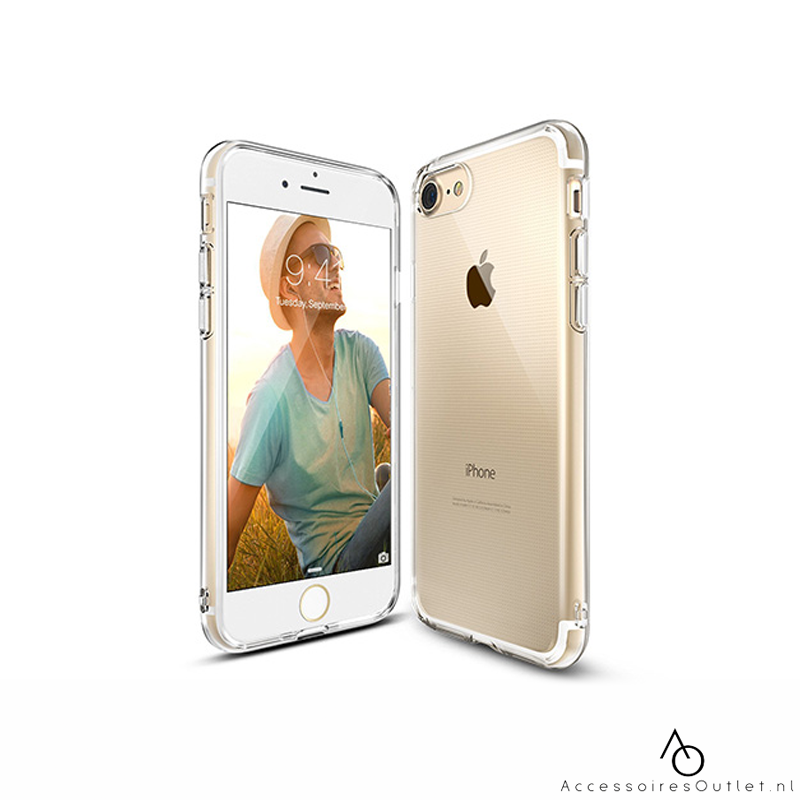 iPhone 7 / 8 / SE2020 - Extra sterk TPU hoesje doorzichtig