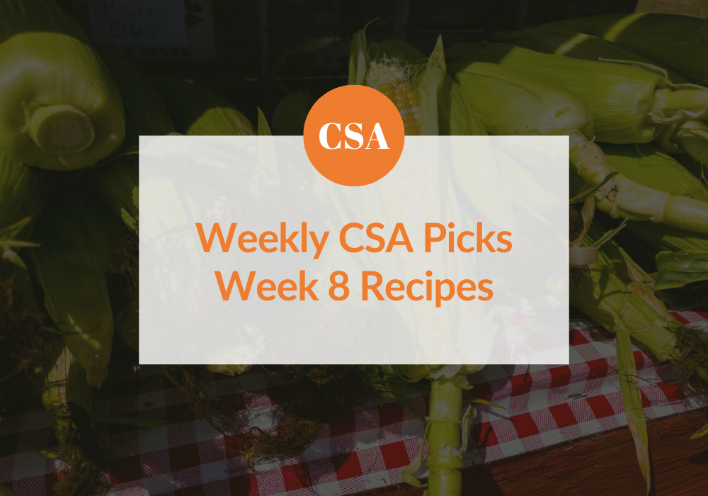 CSA Fresh Picks | Week 8 Recipes