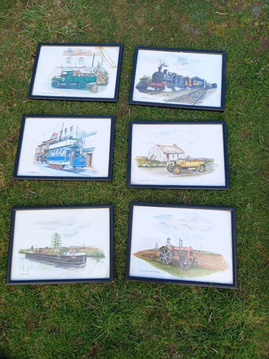 Set of Transport Prints