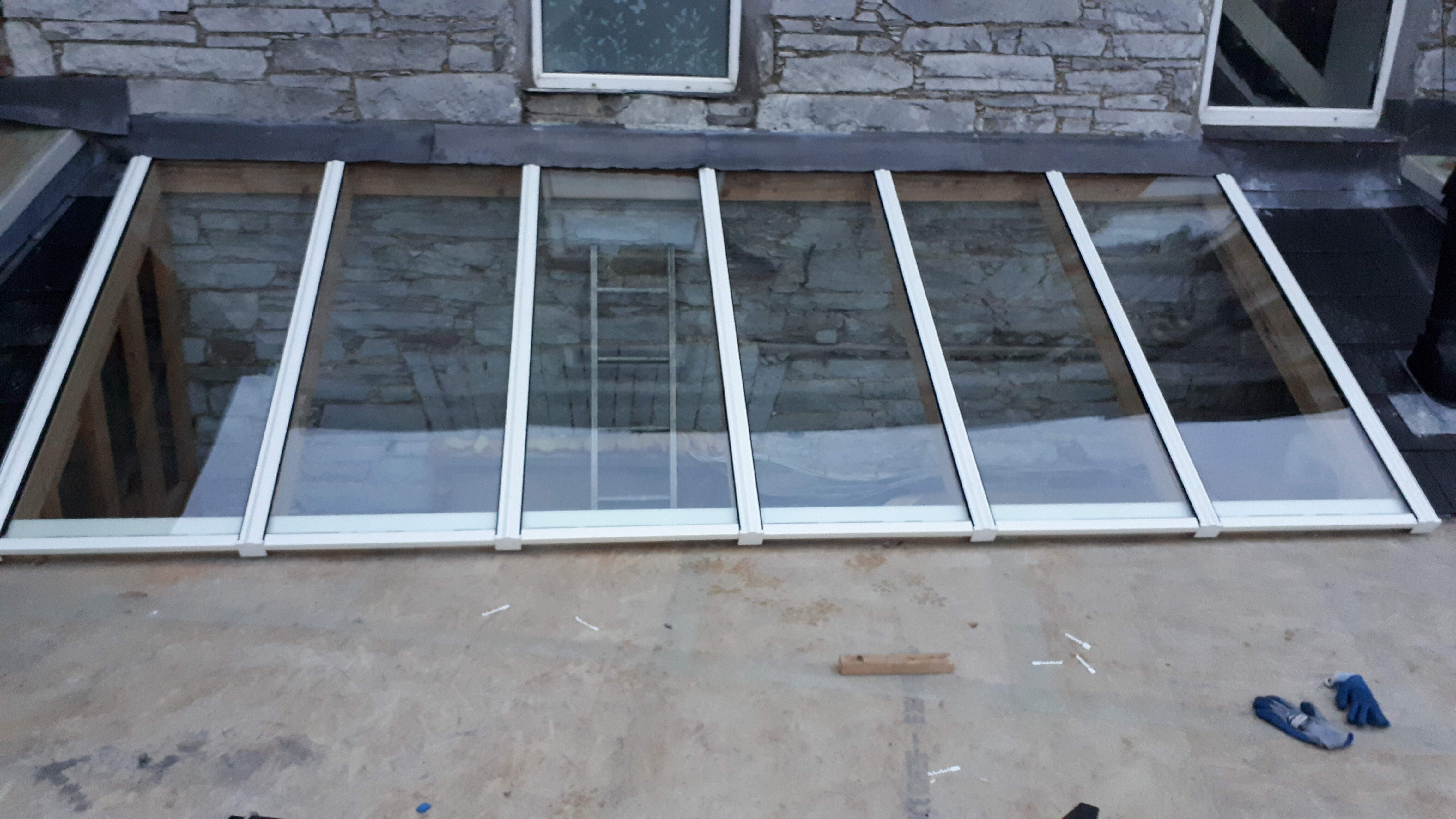 Durable weather resistant roof glazing with 25 year warranty.