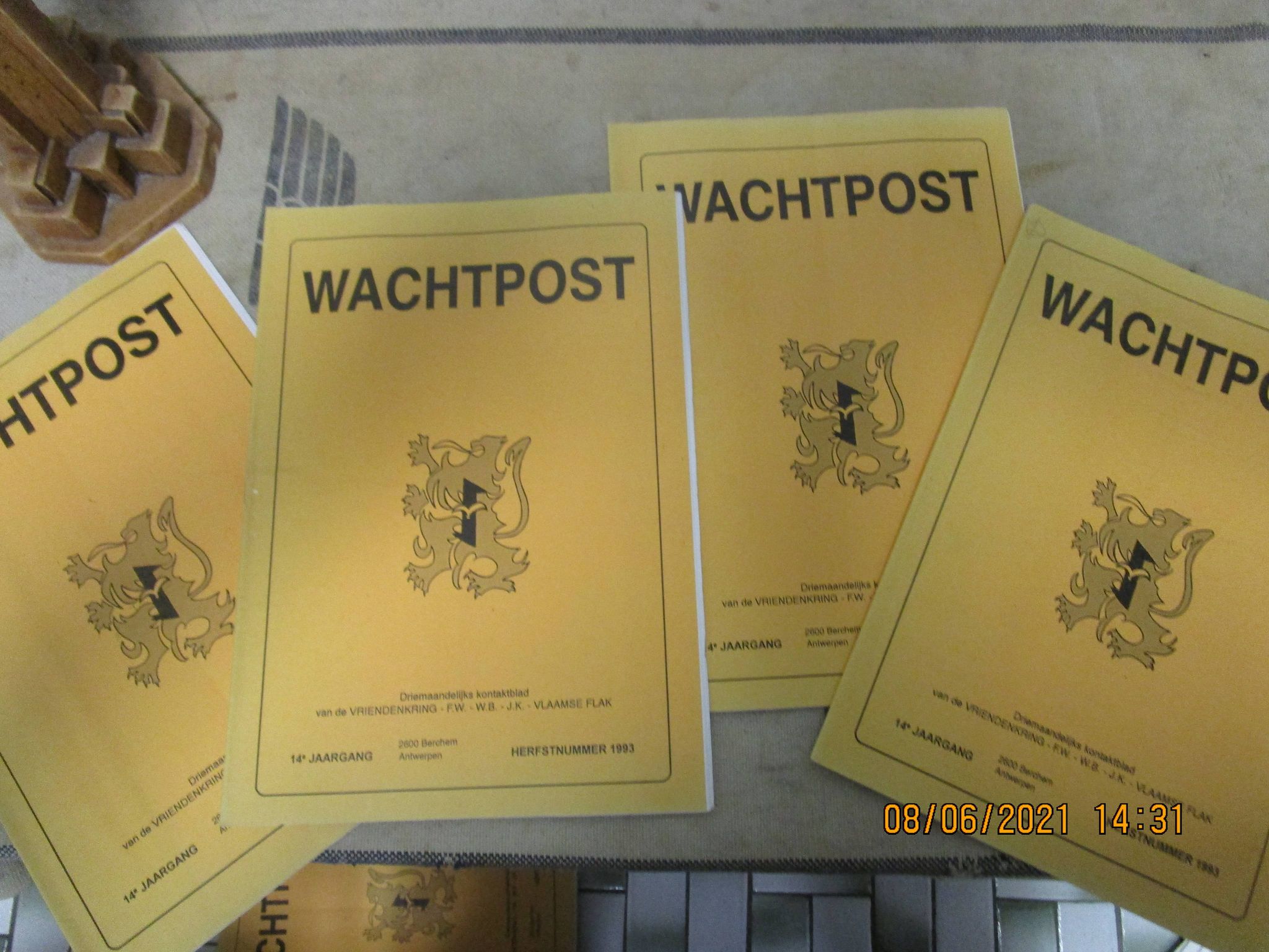 Wachtpost - Vlaams Flak - Sint Maartensfonds jaargang 2002 kompleet