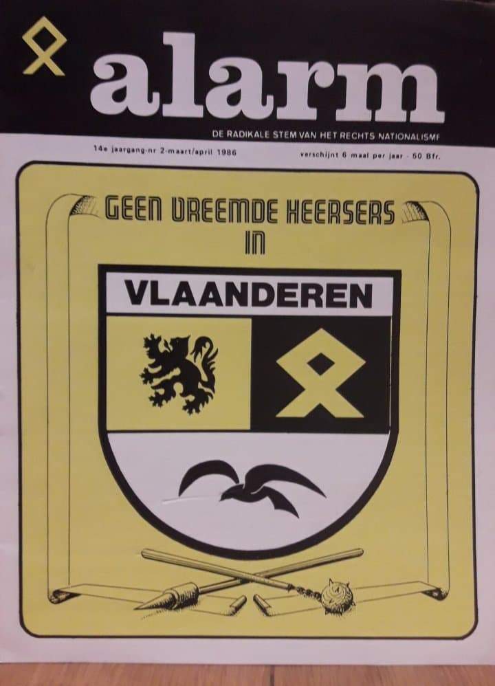 VMO - Vlaamse Militanten Orde  Tijdschrift  Alarm  / 1986 nr 2