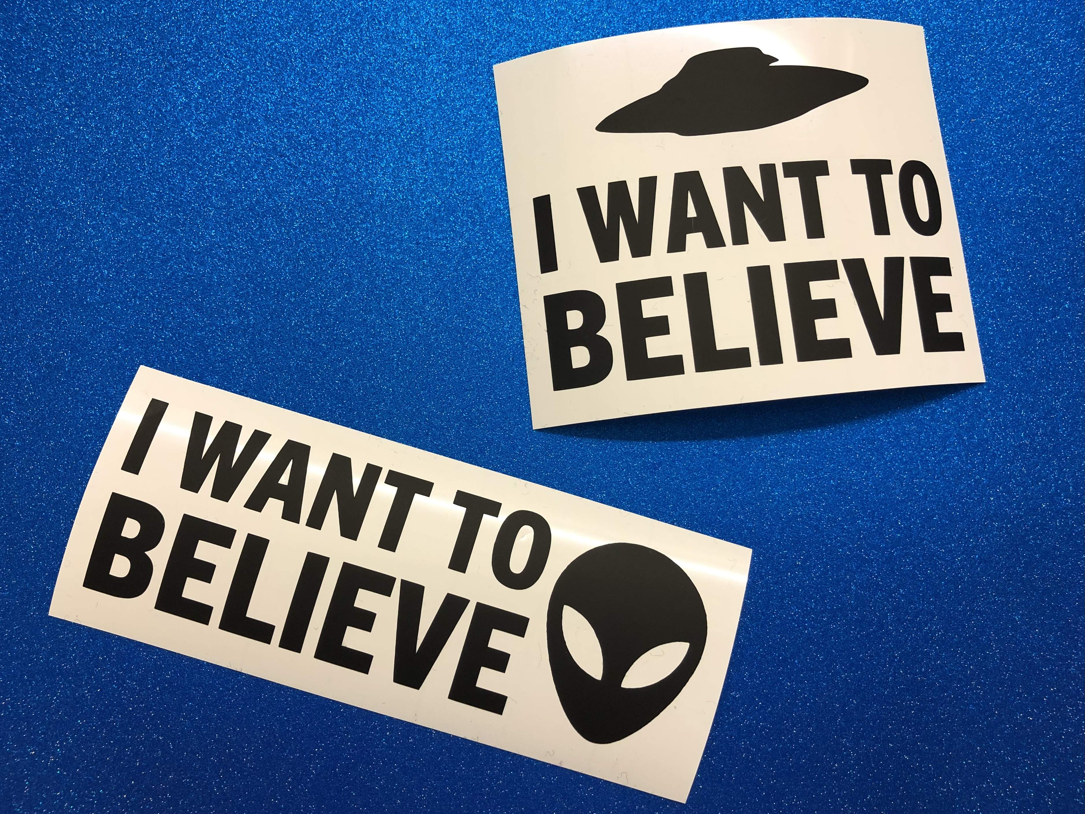 I Want To Believe Decal