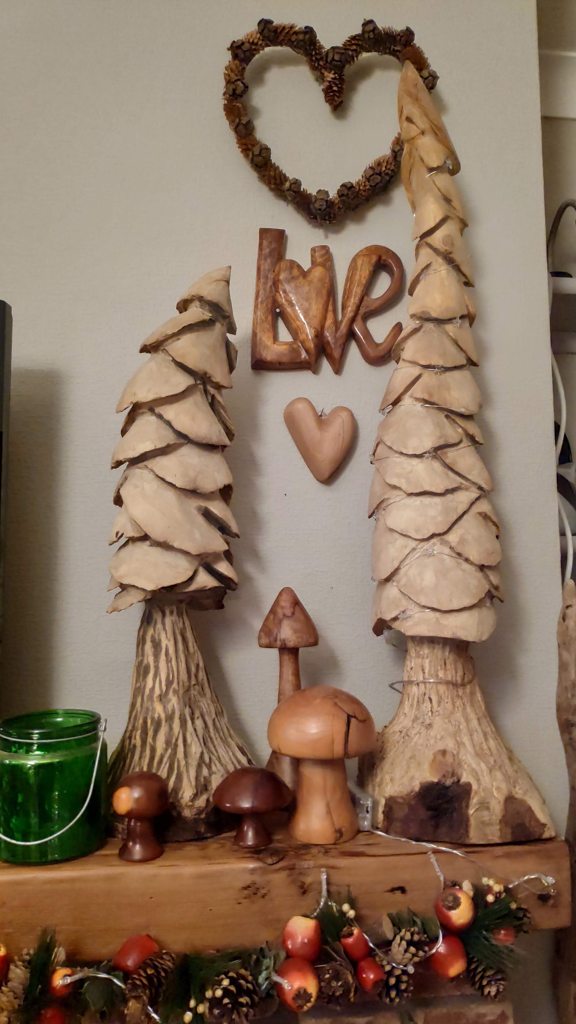 dbwoodcraft, chainsaw carving, woodcarving, chainsaw