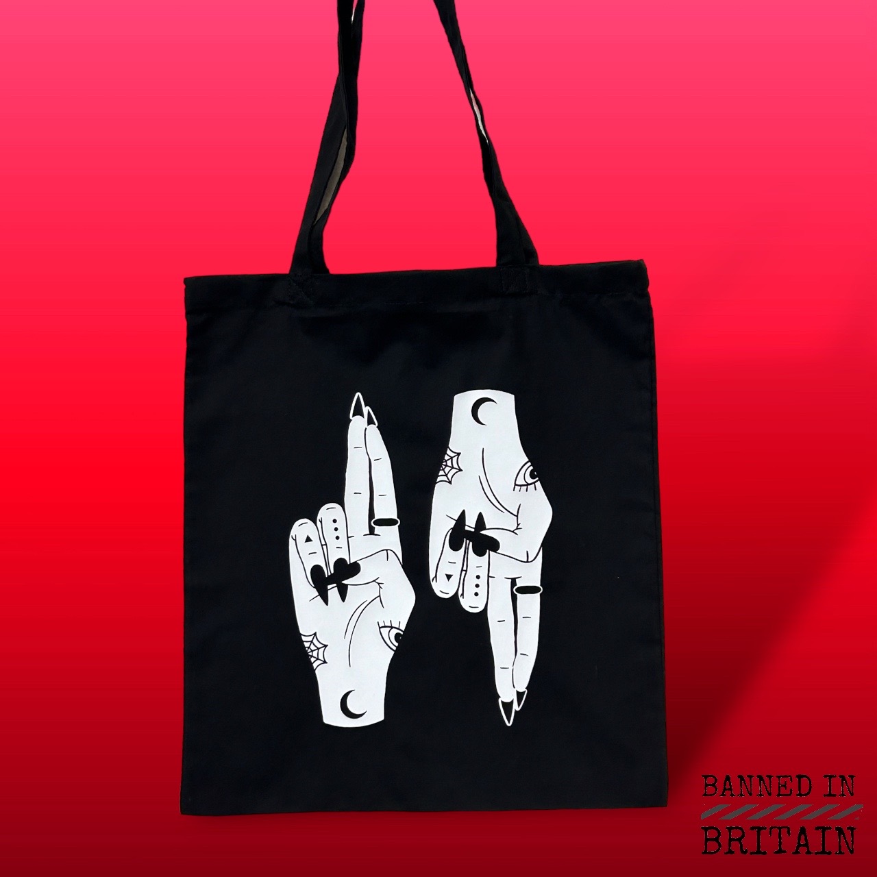 Occult Hands Tote Bag