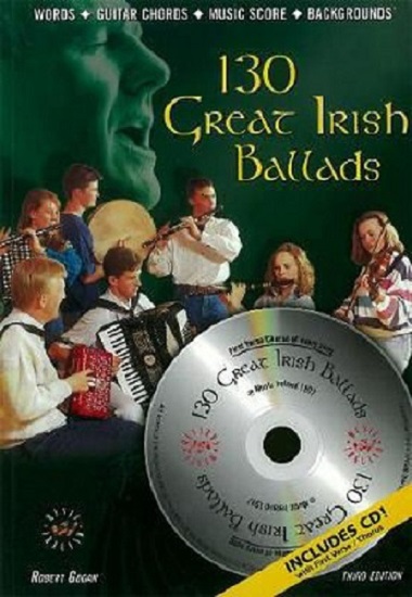 130 Great Irish Ballads (with CD)