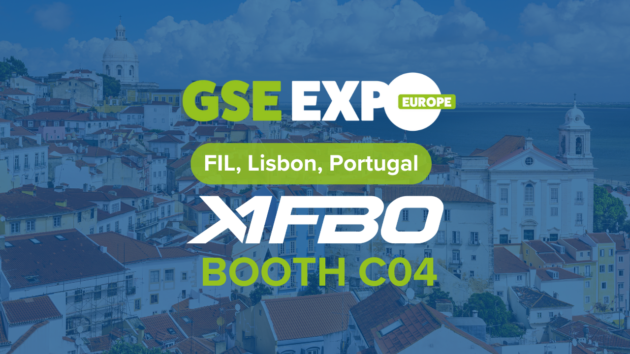 X-1FBO to demo at GSE Expo Europe, Lisbon, Portugal