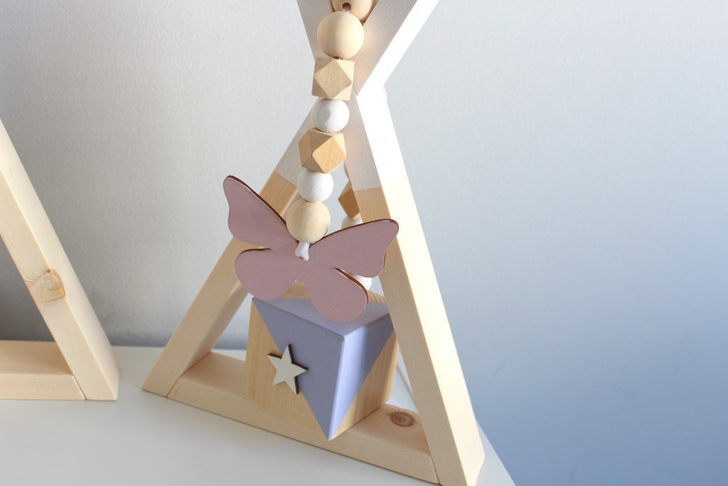 Set of Wooden Cubes - Ballerina