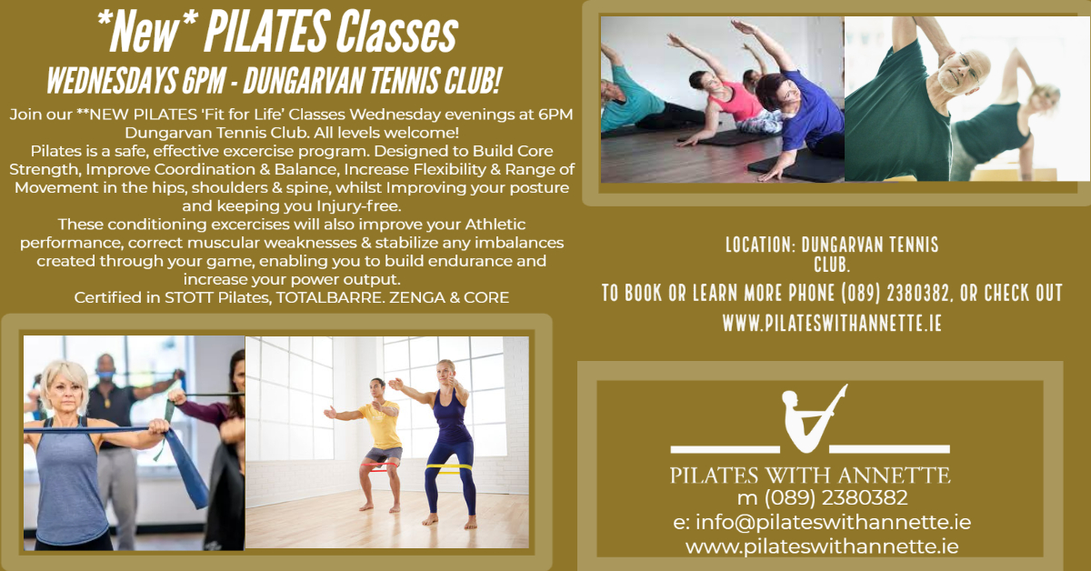 Reformer Pilates classes; Pilates Lifestyle, Dungarvan, Co. Waterford,  Ireland