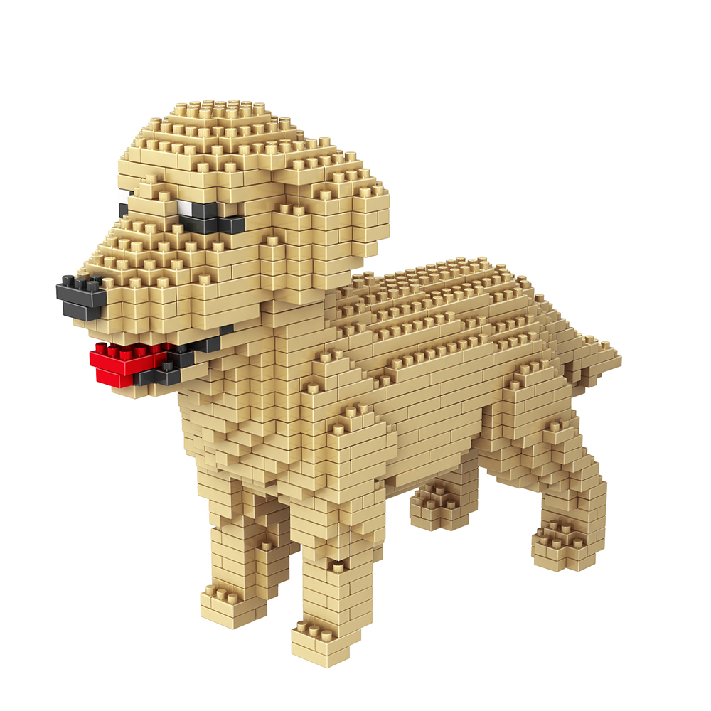 Golden Retriever Mini Lego Blocks