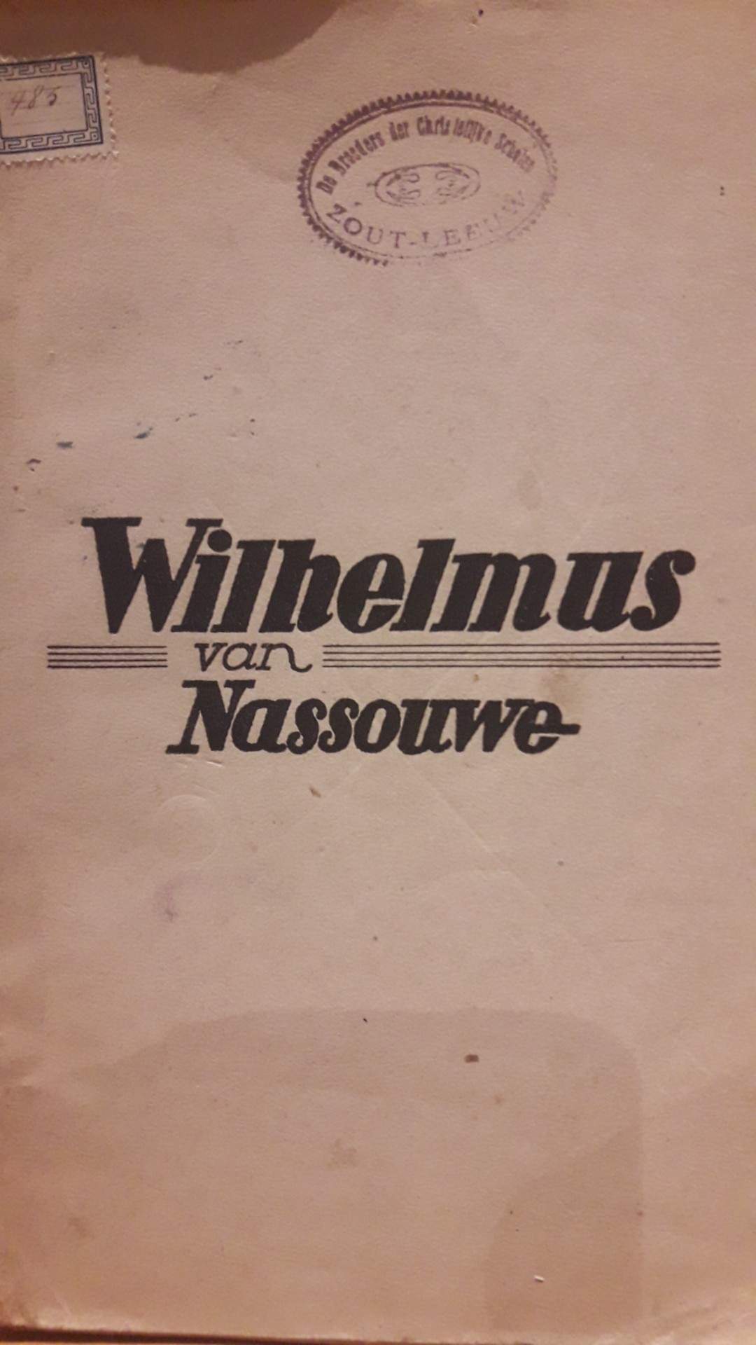 Wilhelmus van Nassouwe - AKVS De Blauwvoet / 60 blz