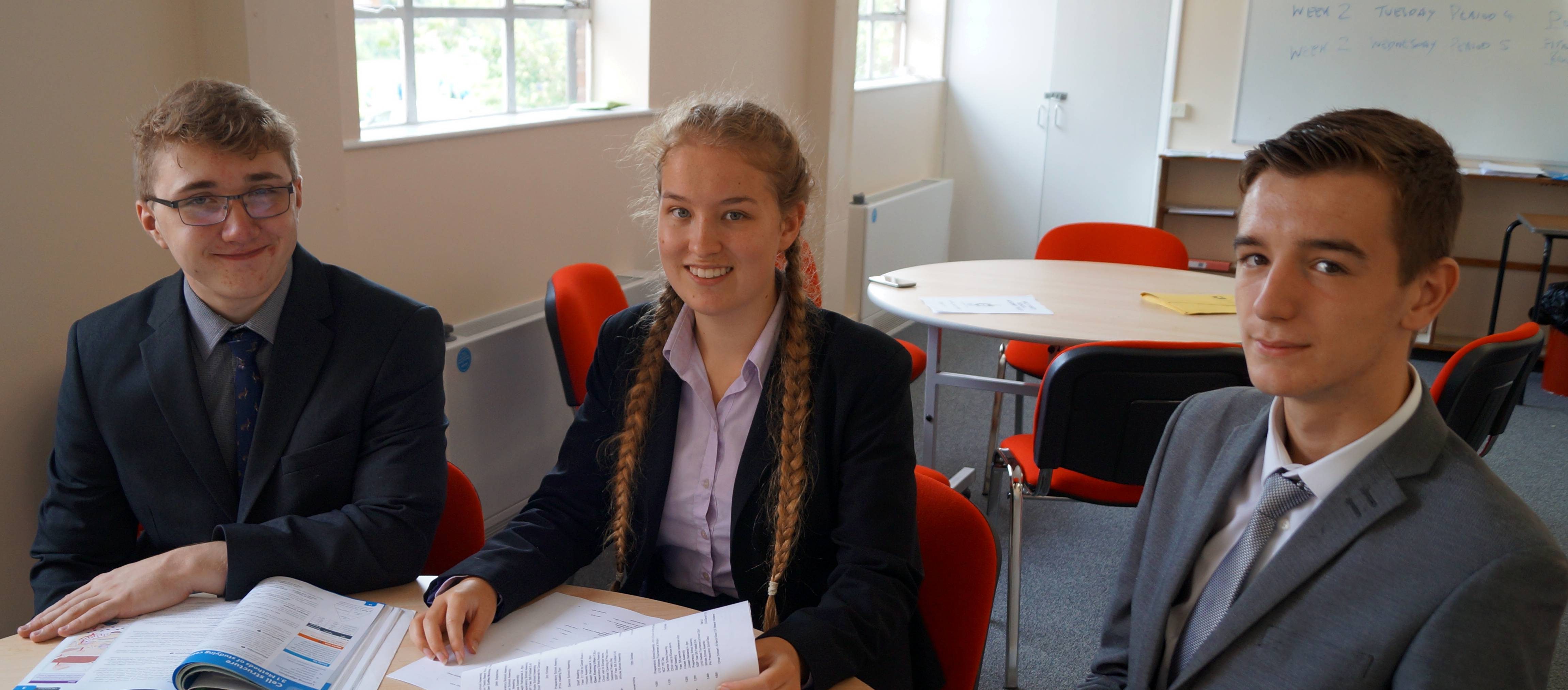 Sixth Form Open Evening at Holy Trinity School