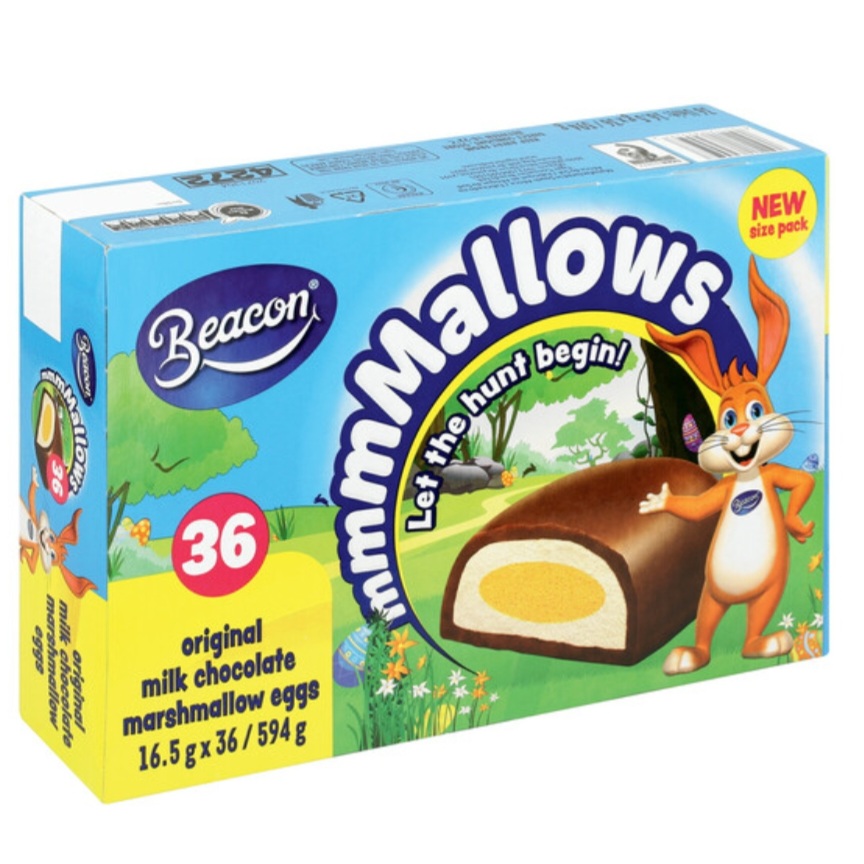 Beacon Marshmallow Easter Eggs (Box of 36)